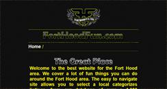 Desktop Screenshot of forthoodfun.com